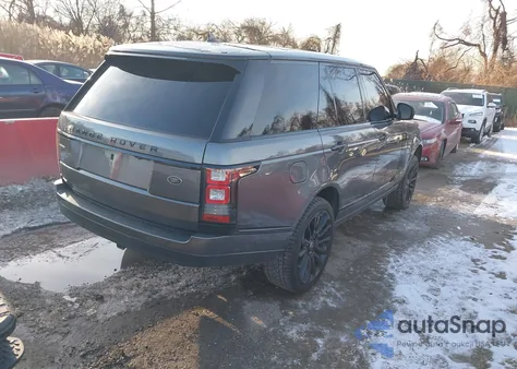 2016 Land Rover Range Rover 5.0L V8 Supercharged из США, поврежденный, VIN SALGS2EF4GA264286
